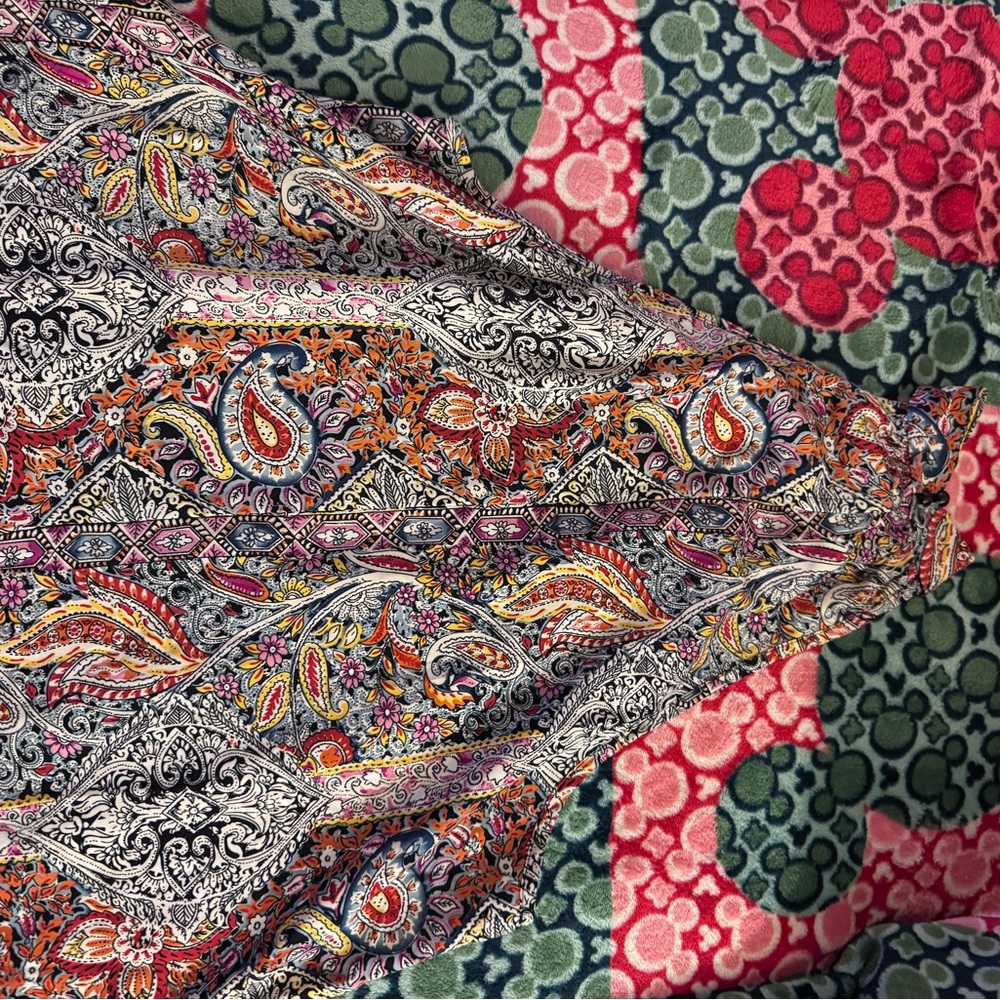 SHEIN Multicolor Paisley Print Top